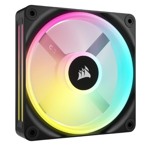 Corsair iCUE LINK QX120 RGB Starter Kit 63.1 CFM 120 mm Fans 3-Pack
